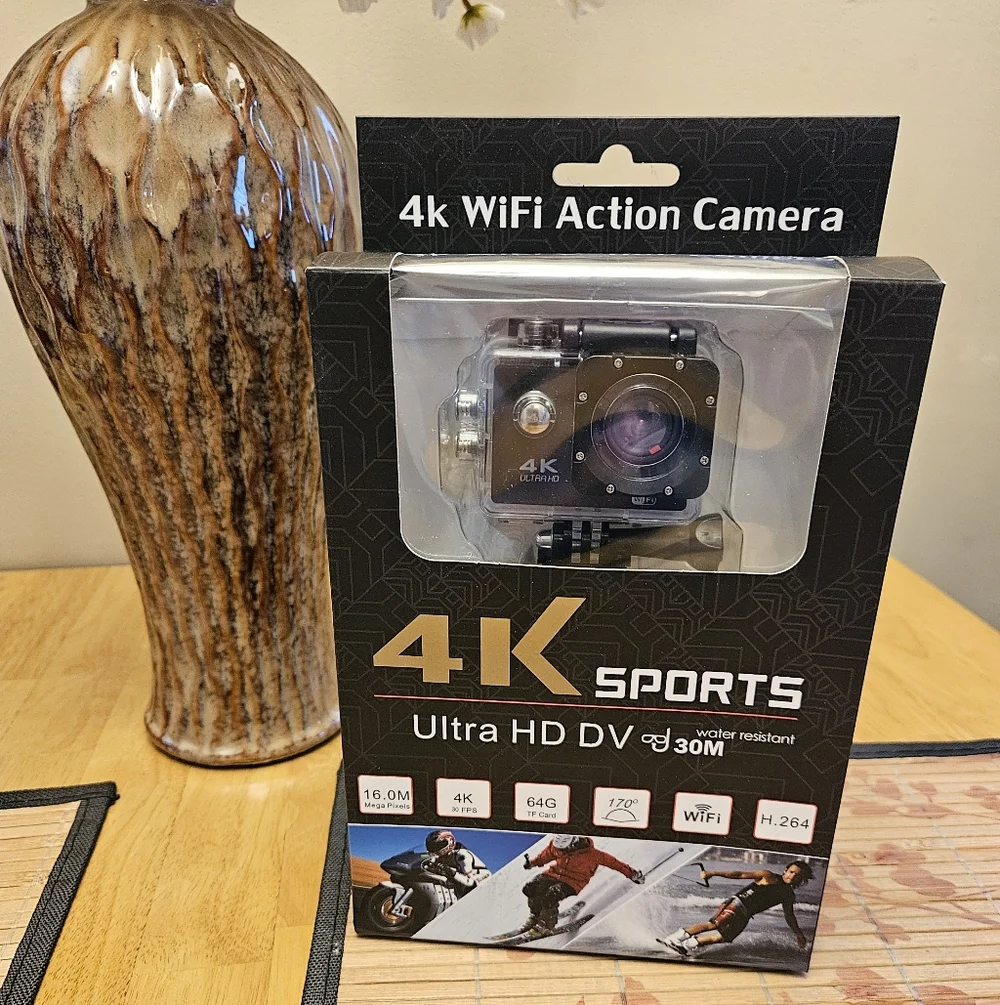 Black Sports Camera